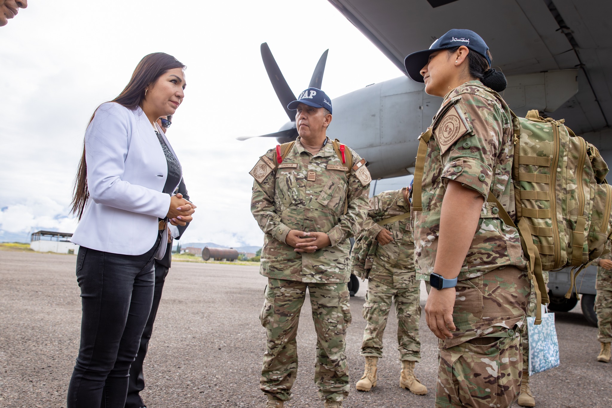 GOBIERNO REGIOAL RECIBE DELEGACIÓN DE MISION SALIDARIA "ALAS DE ESPERANZA 2025"