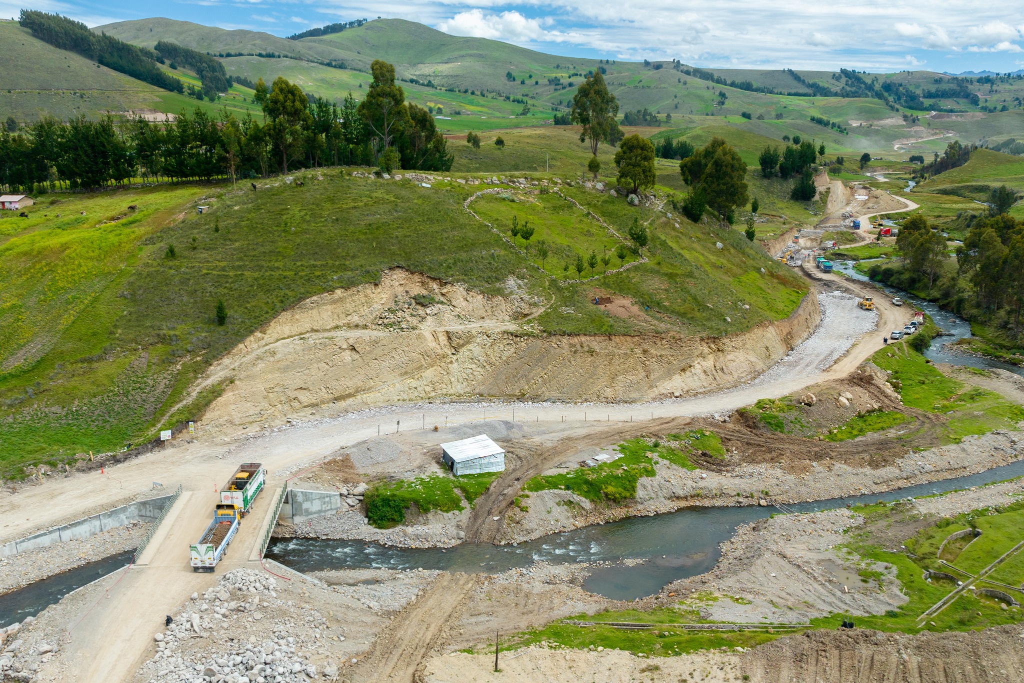 GOBIERNO REGIONAL INTENSIFICA TRABAJOS EN CARRETERIA MINASCUCHO - ROSASPATA