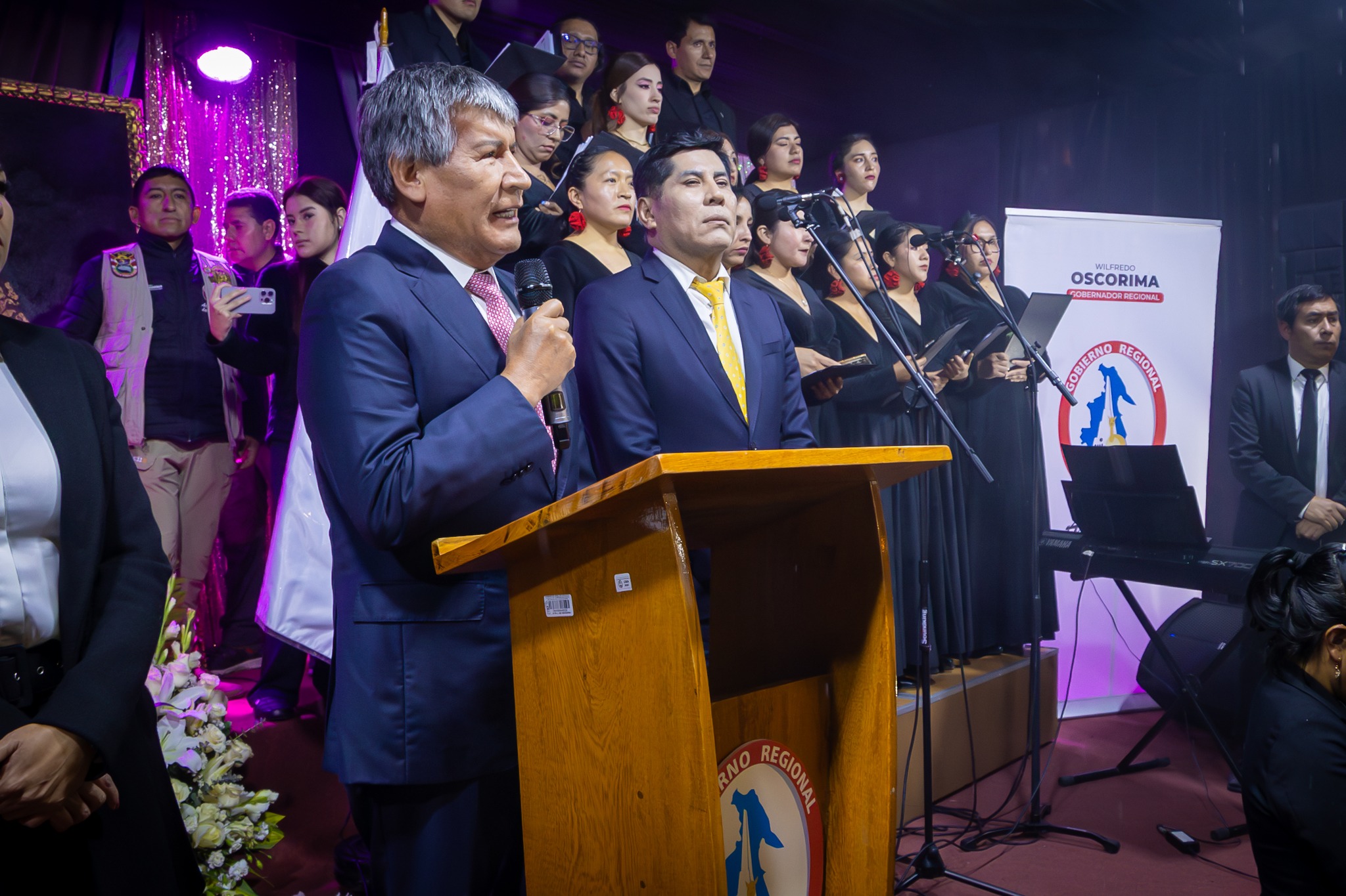 GOBIERNO REGIONAL DE AYACUCHO RINDE HOMENAJEA JESÚS NAZARENO PATRONO DE HUAMANGA 